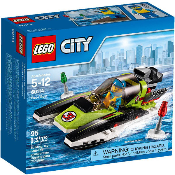 LEGO City Łódź wyścigowa 60114