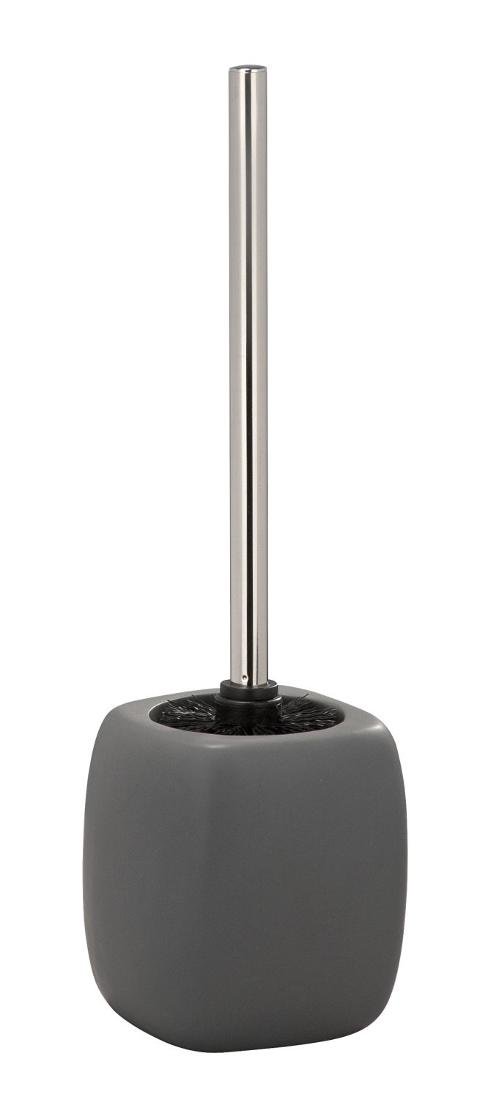 Wenko Pojemnik na szczotkę FARO GREY + szczotka WC 20025100