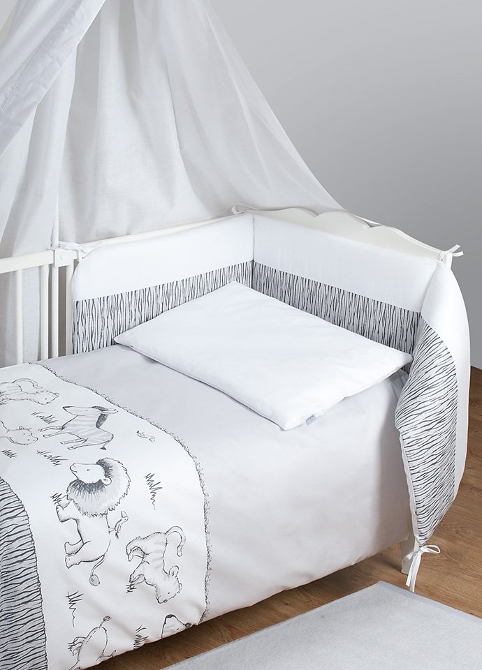 Matex BabyMatex, Bianco, Komplet pościeli, 3-elementowy, Safari