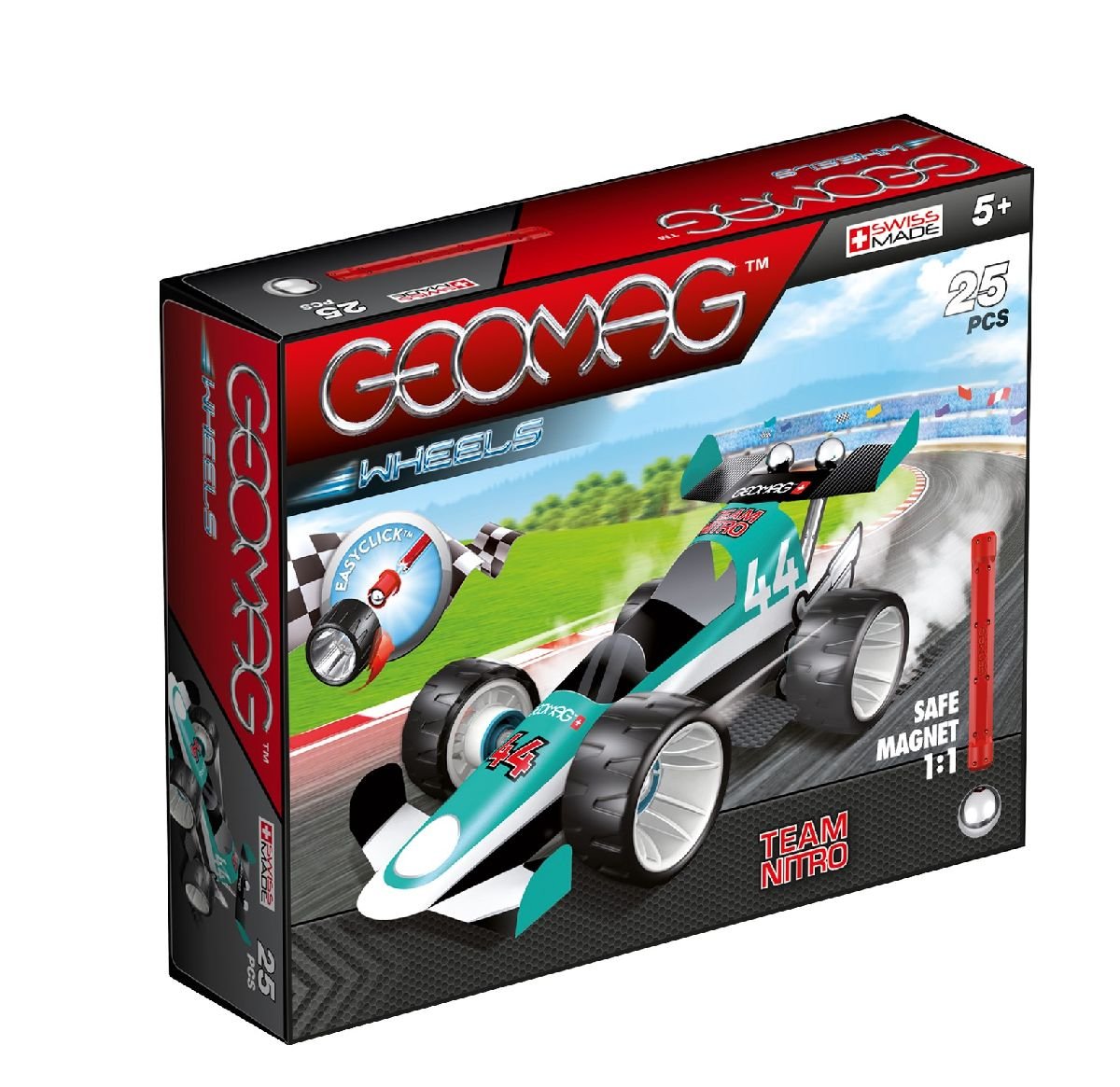GeoMag Wheels L Blue Team