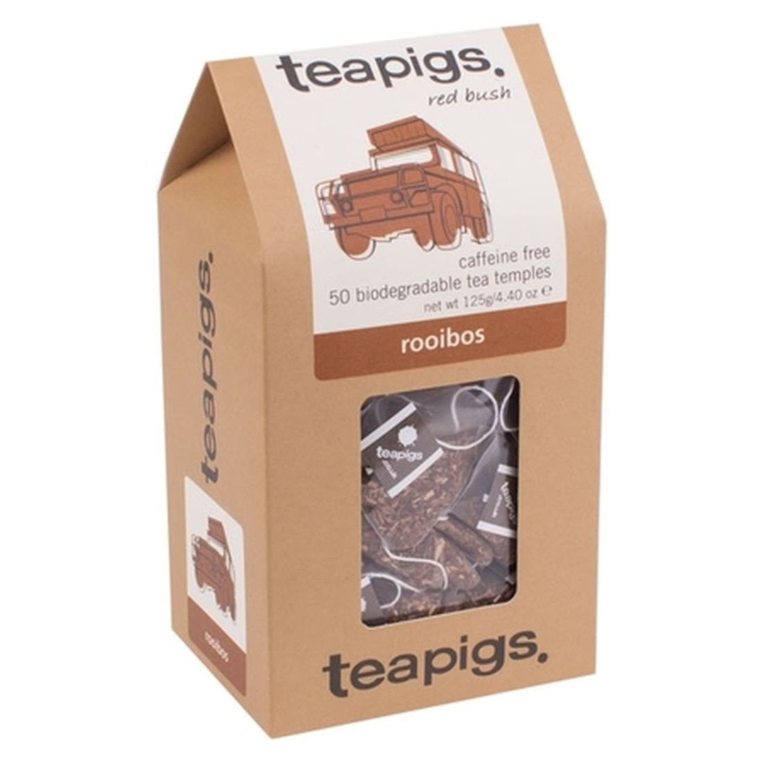 Herbata TEAPIGS Organic Rooibos, 50 szt.