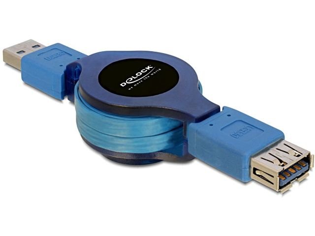 Przedłużacz USB-A 3.0 Delock, 1 m