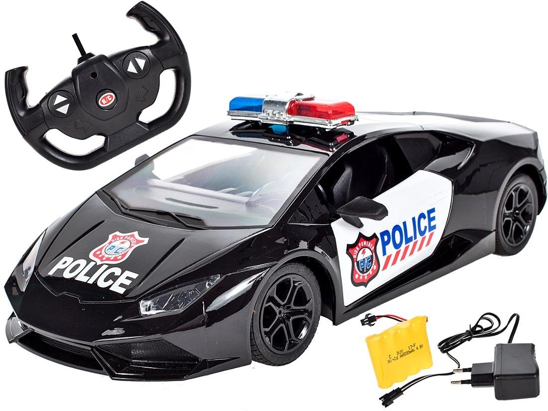 MalPlay, auto zdalnie sterowane Policja