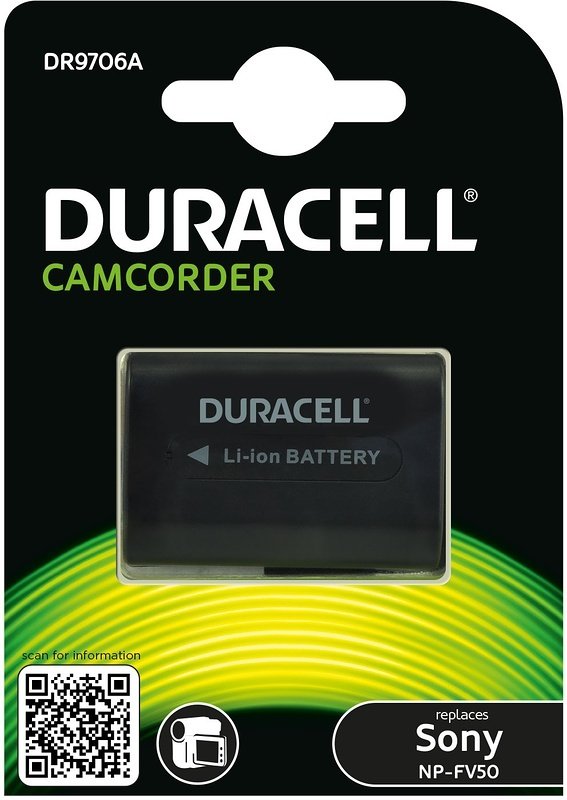 Duracell Akumulator do kamery 7.4v 650mAh 4.8Wh DR9706A