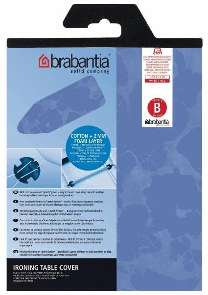 Brabantia Pokrowiec na deskę do prasowania rozmiar B, 124x38 cm