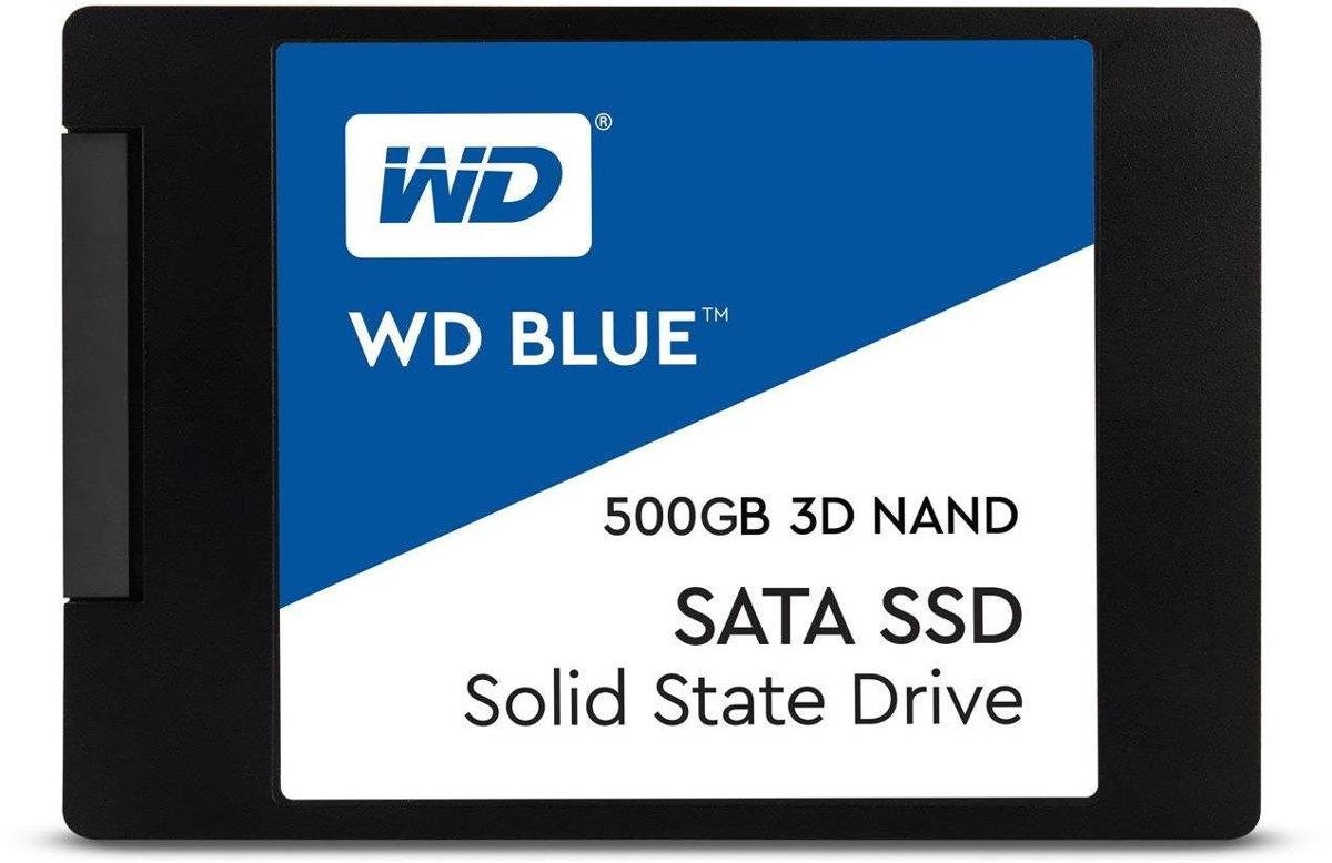 Western Digital Dysk SSD 3D NAND SSD Blue 500GB 2.5 SATA WDS500G2B0A