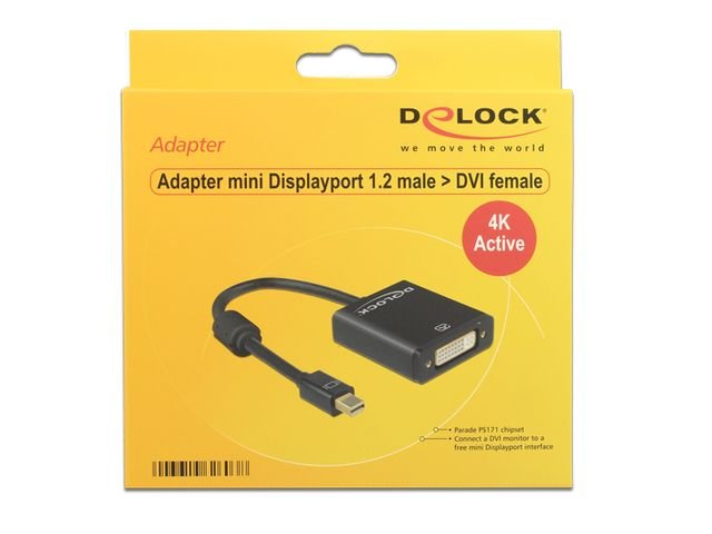 Adapter mini Displayport - DVI DELOCK