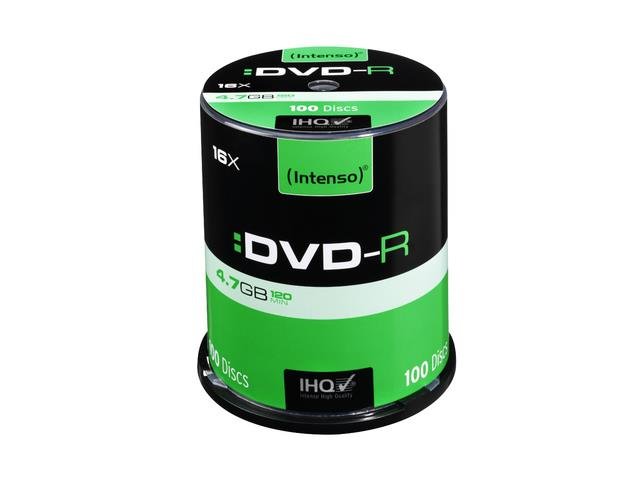 Intenso DVD-R 4.7GB 16x 100 NDITVRMCH010