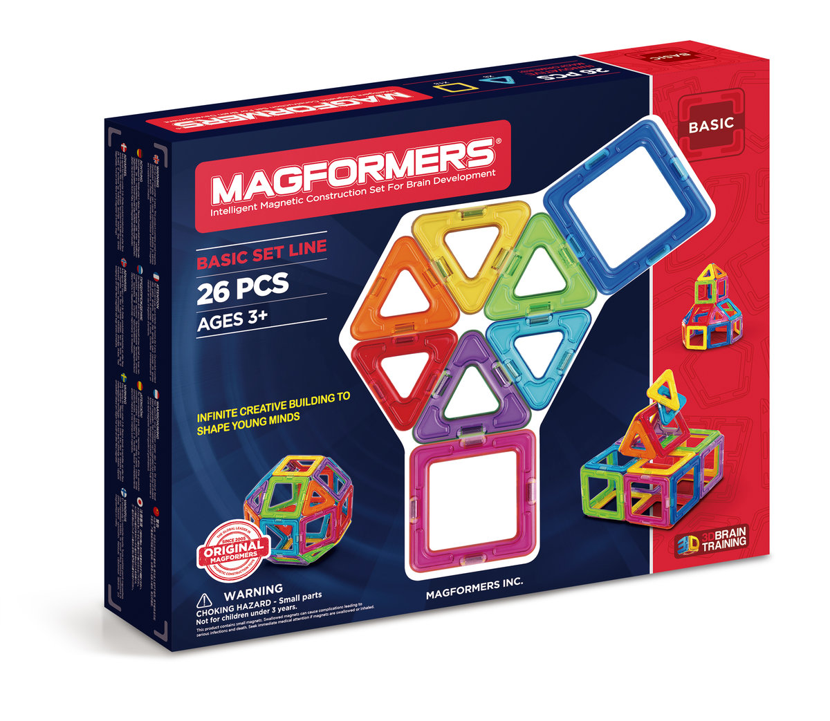 Magformers Klocki magnetyczne 26 elementów