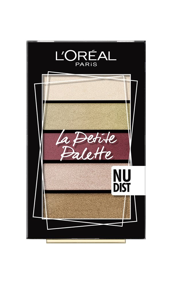 Loreal Paris Paris La Petite Palette paleta cieni do powiek odcień Nudist 5 x 0,8 g