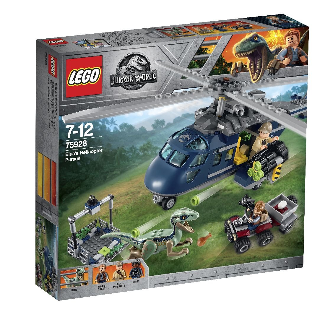 LEGO Jurassic World Pościg za Śmigłowcem 75928