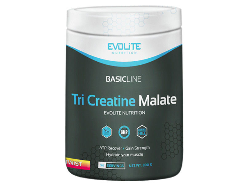 Evolite Nutrition Tri Creatine Malate, 300 g