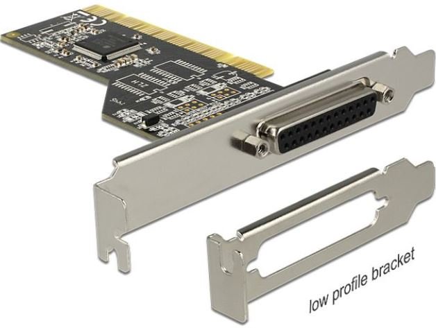 Delock Gniazdo LPT(DB25) na PCI + Low profile 89362