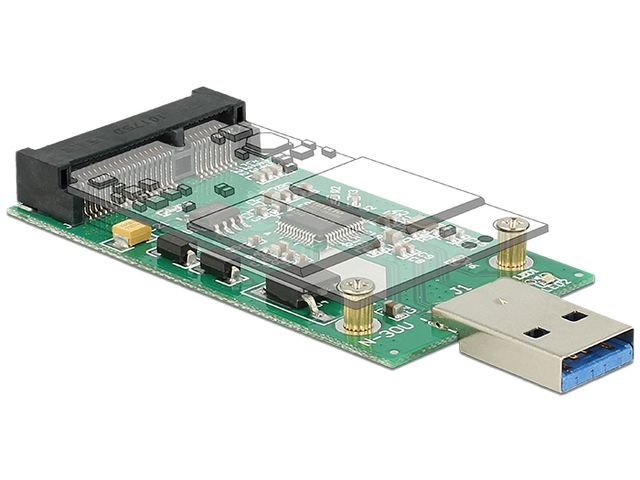 Delock Adapter USB USB 3.0 na mSATA 62681