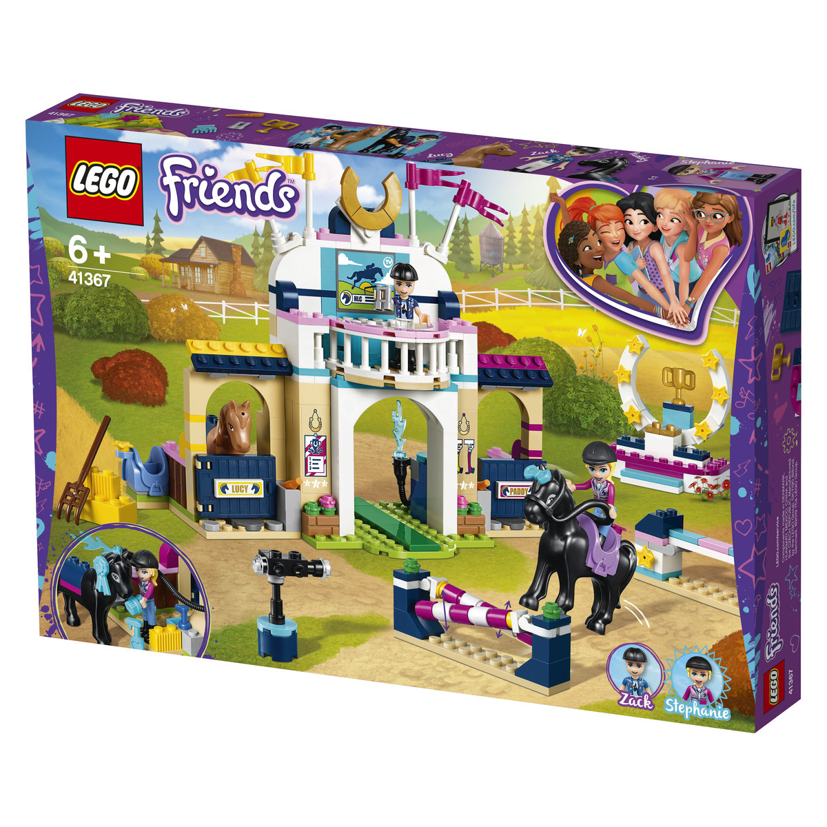 LEGO Friends Skoki przez przeszkody Stephanie