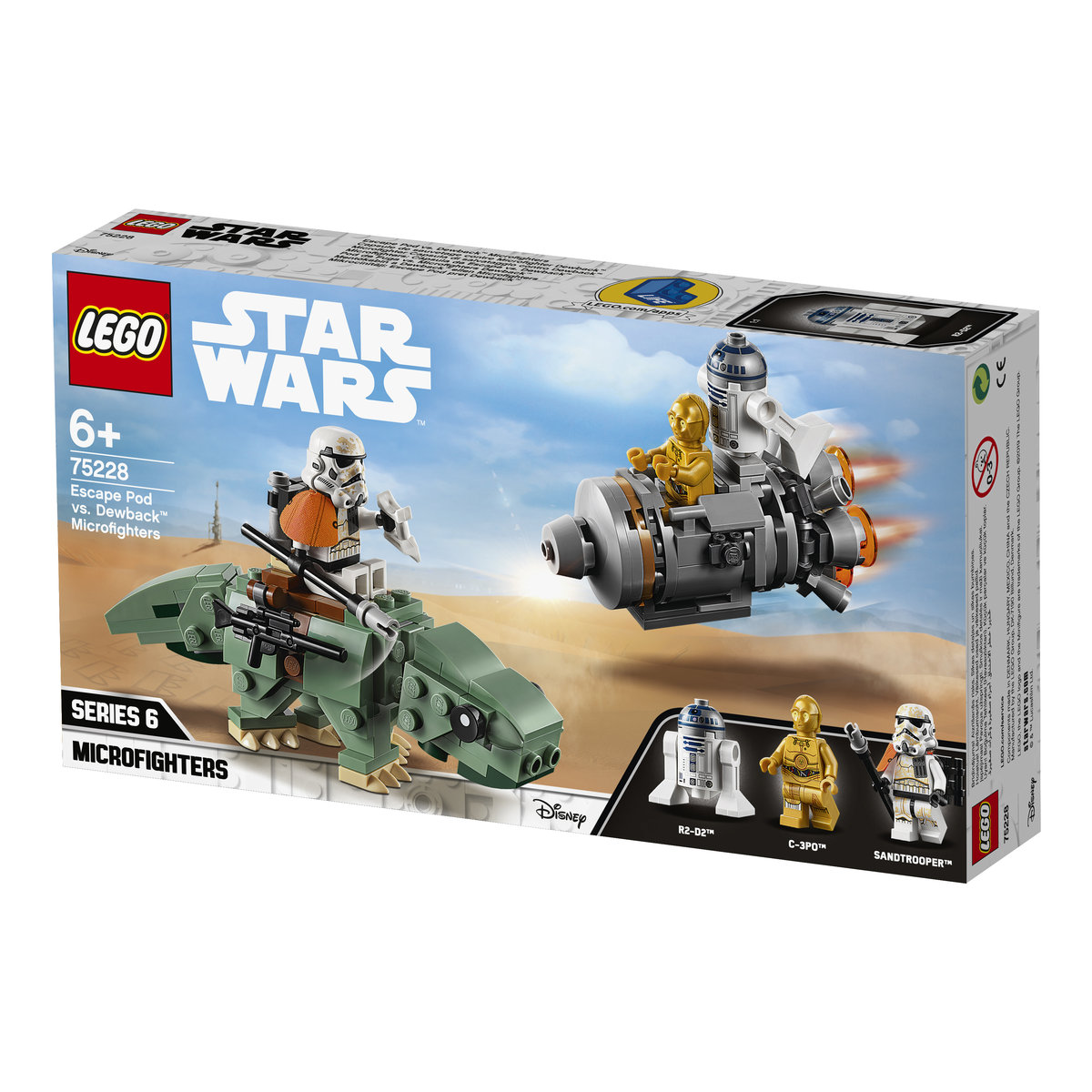 LEGO Star Wars Kapsuła ratunkowa kontra Dewback 75228