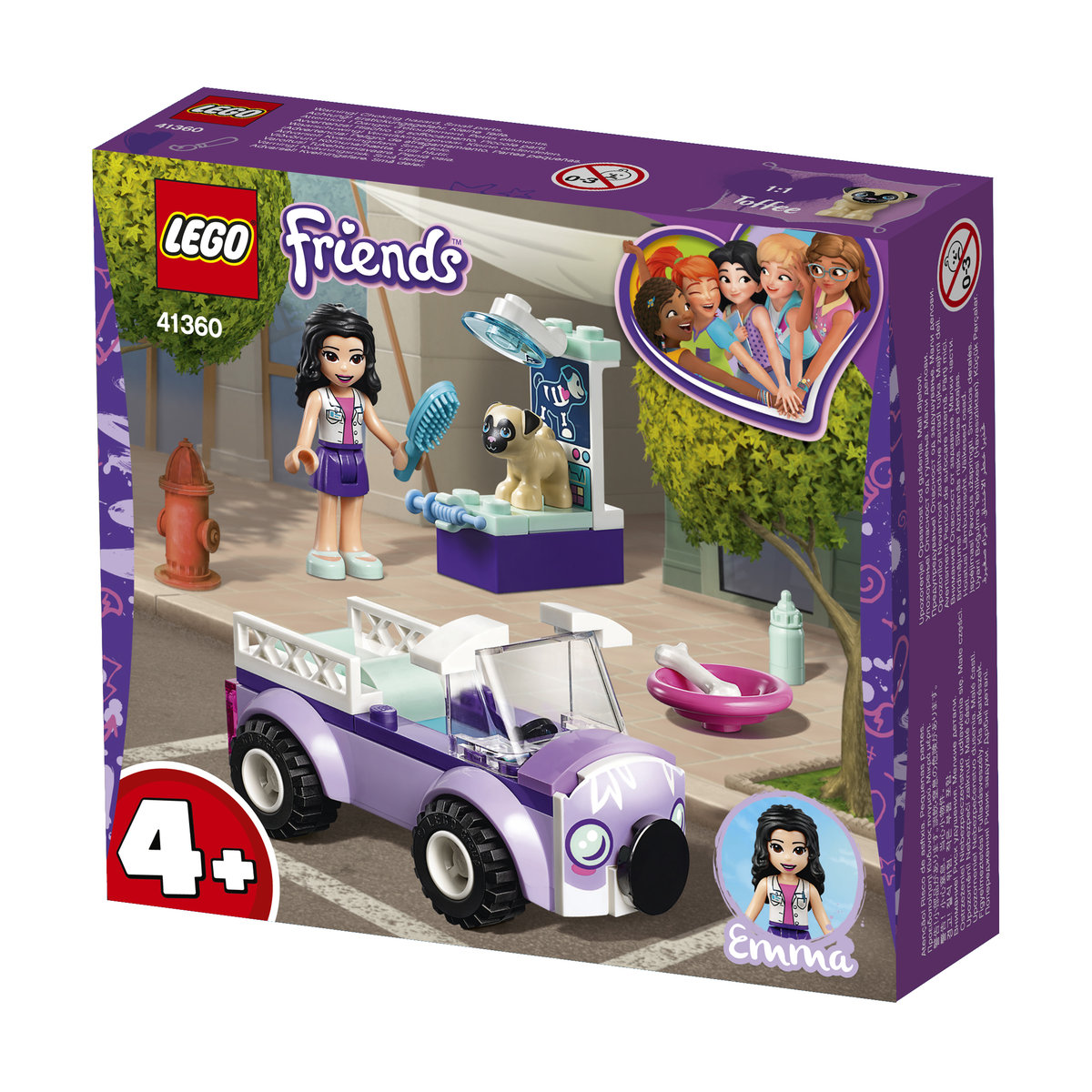 LEGO Friends Mobilna klinika weterynaryjna Emmy 41360