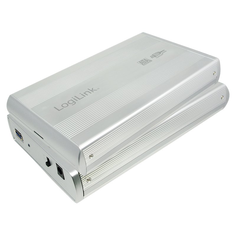 Logilink Obudowa do HDD 3,5 SATA USB 3.0 srebrna AILLIO00UA0107A