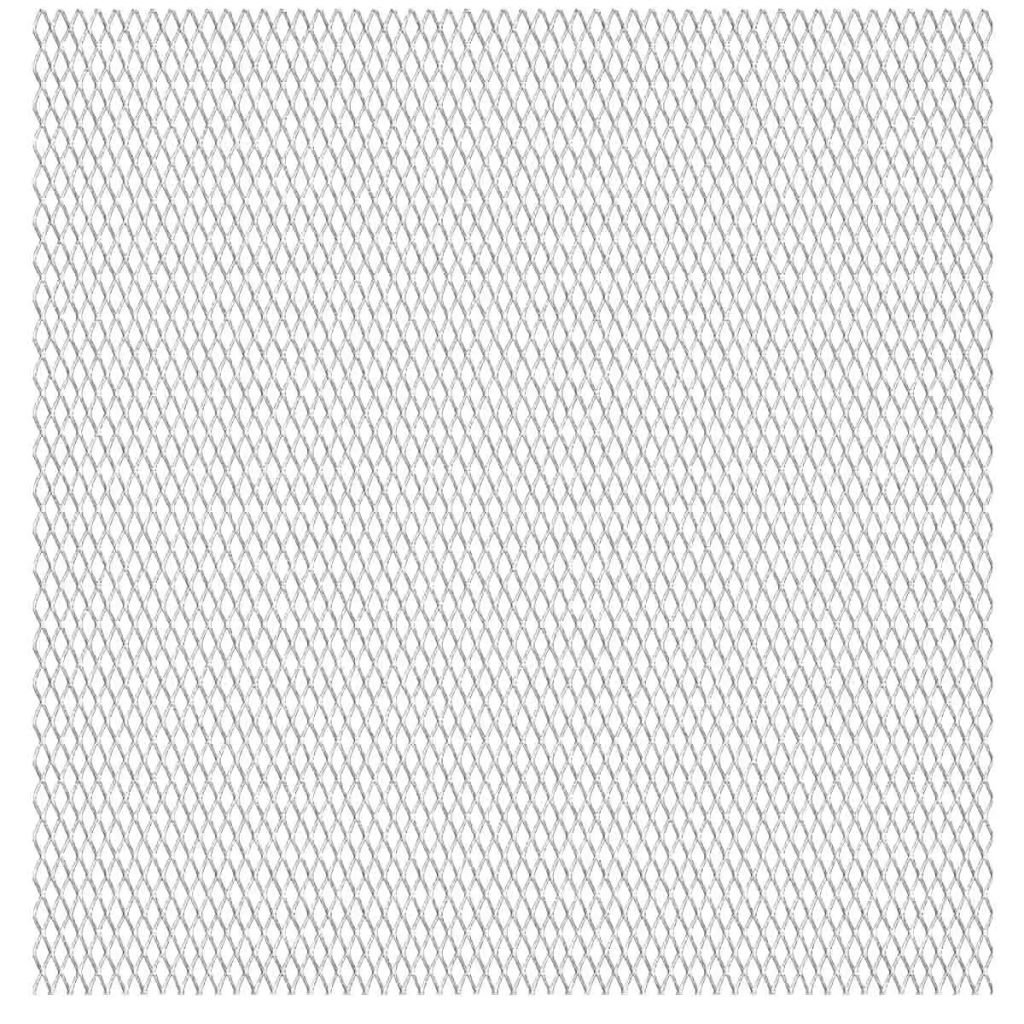 vidaxl Siatka pleciona ze stali nierdzewnej 50x50 cm, 30x17x2,5 mm
