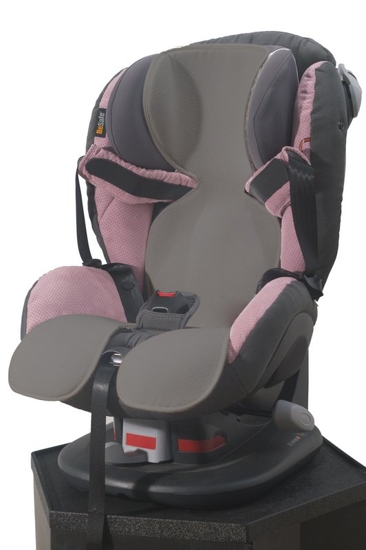 Wkładka antypotowa do fotelika samochodowego 9-18 kg - szara