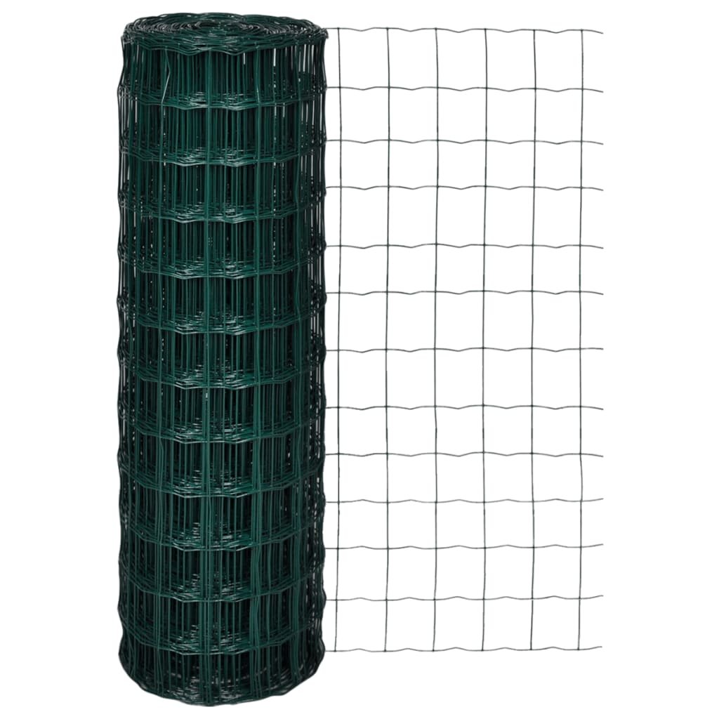 vidaXL Siatka euro Płot 25 x 1,2 (100 100 mm)