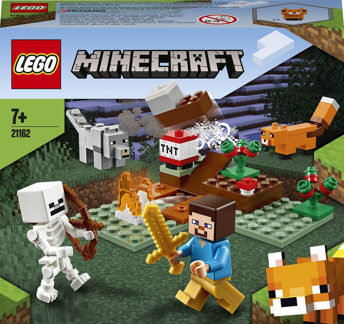 LEGO Minecraft  Przygoda w tajdze 21162