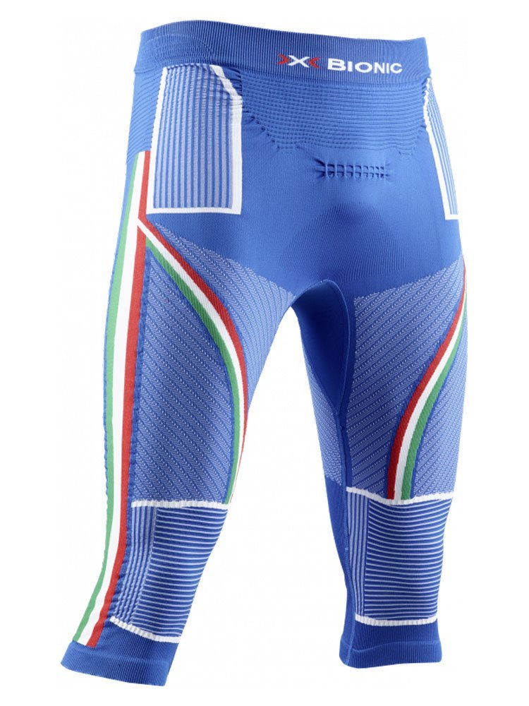 X-bionic Kalesony męskie 3/4, Energy Accumulator 4.0, niebieski, rozmiar L