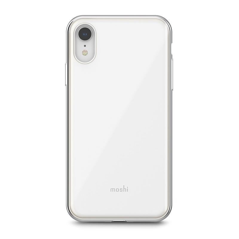 Moshi iGlaze - Etui iPhone XR (Pearl White) (99MO113101)