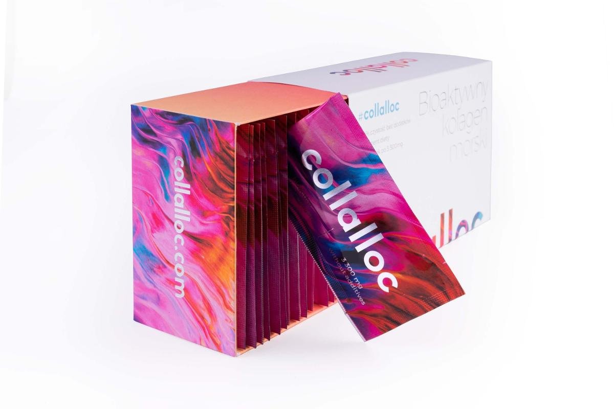 Collalloc Bioaktywny Kolagen Morski, suplement diety, 30 saszetek  3639461