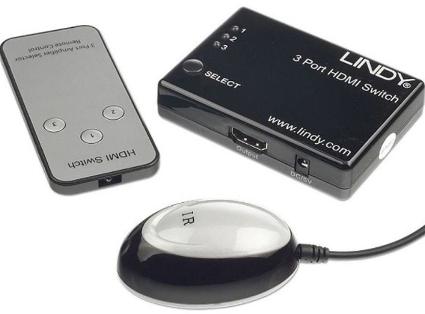 Lindy Switch (przełącznik) HDMI 3-1 38033 38033
