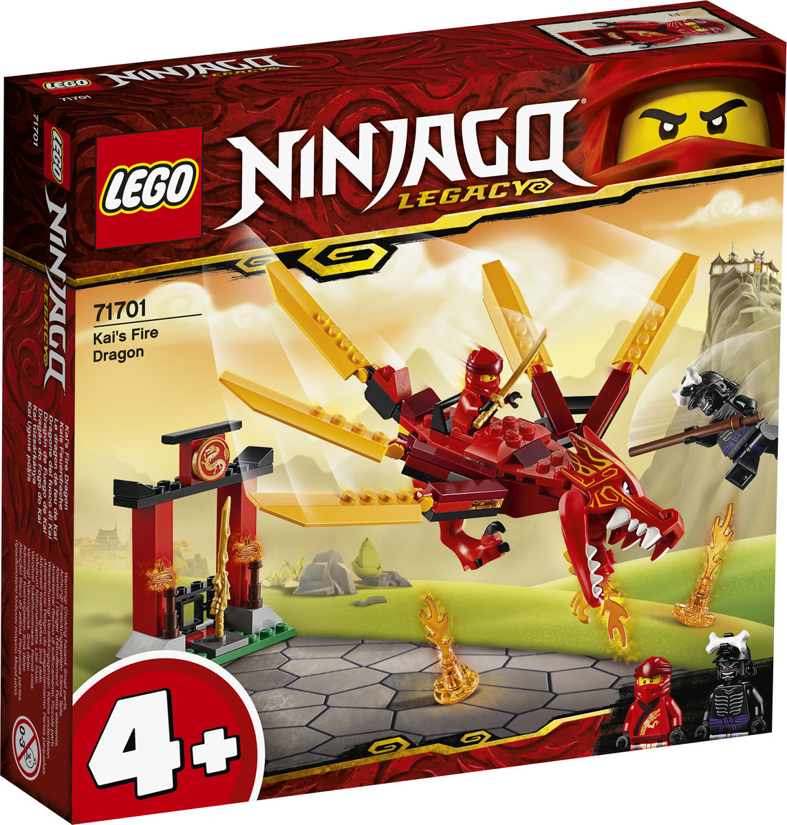 LEGO Ninjago Smok ognia Kaia 71701