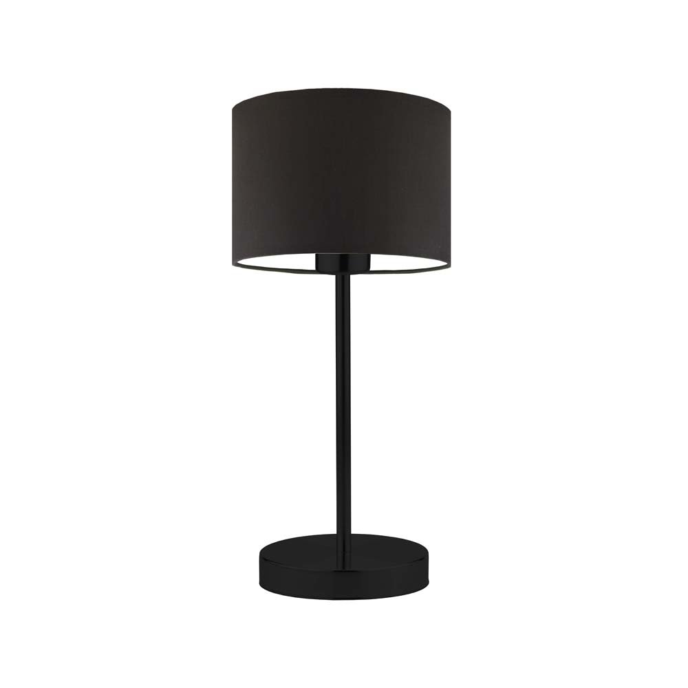 Lampka nocna LYSNE Nicea, 60 W, E27, brązowa/czarna, 39,5x17,5 cm