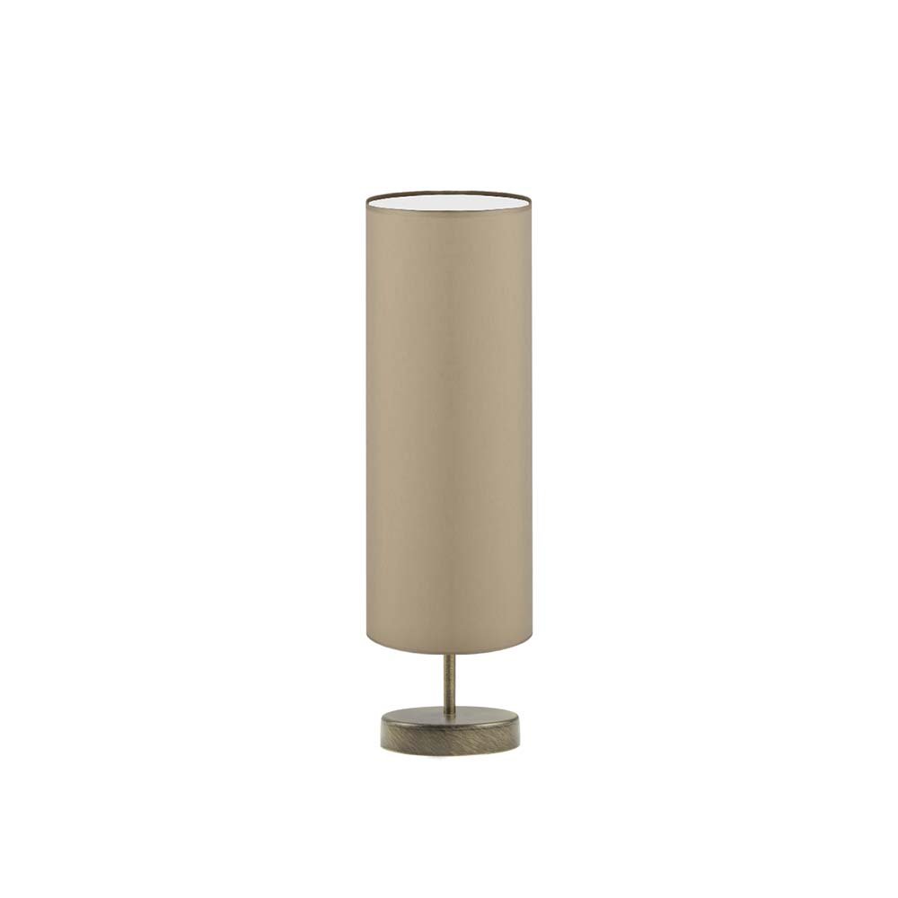 Lampka nocna LYSNE Sydney, 60 W, E27, beżowa/złota, 50x15 cm