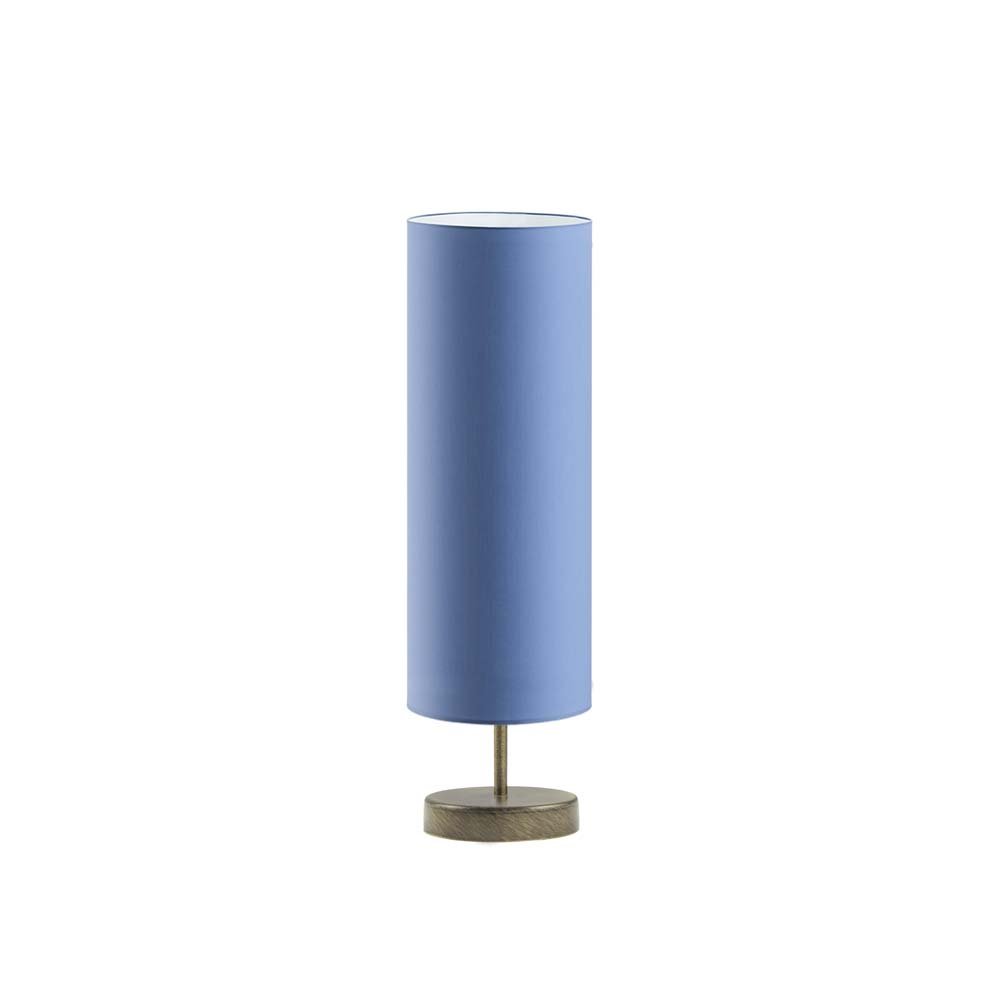 Lampka nocna LYSNE Sydney, 60 W, E27, niebieska/złota, 50x15 cm