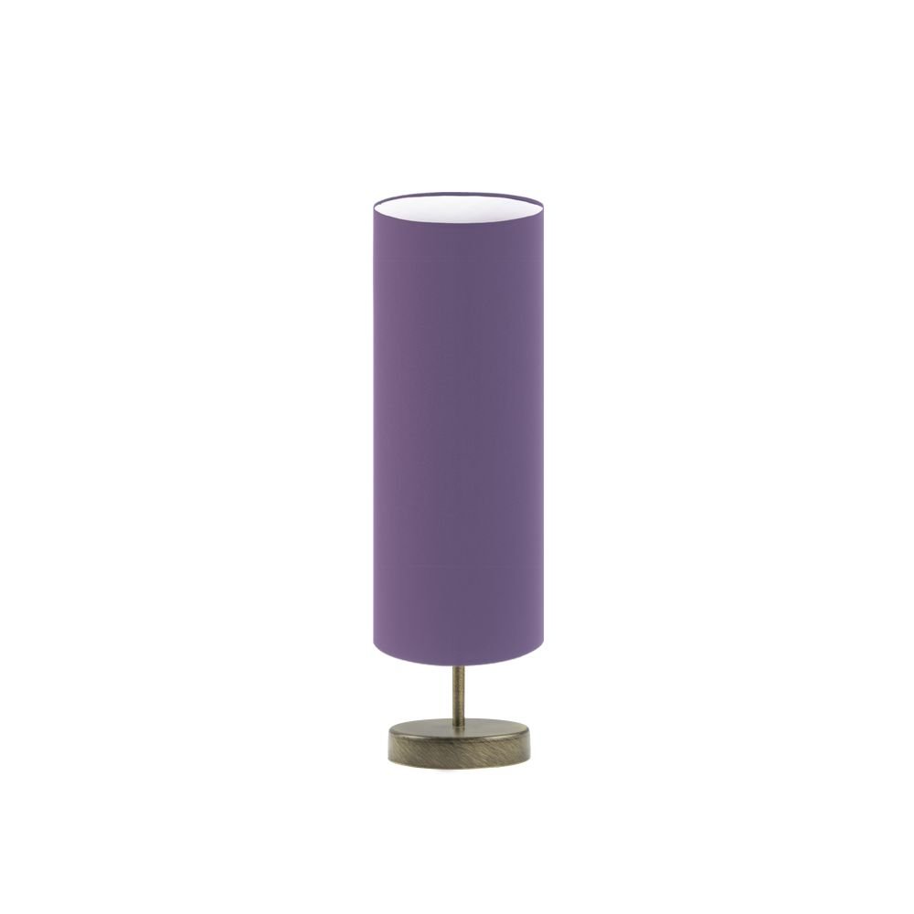 Lampka nocna LYSNE Sydney, 60 W, E27, fioletowa/złota, 50x15 cm