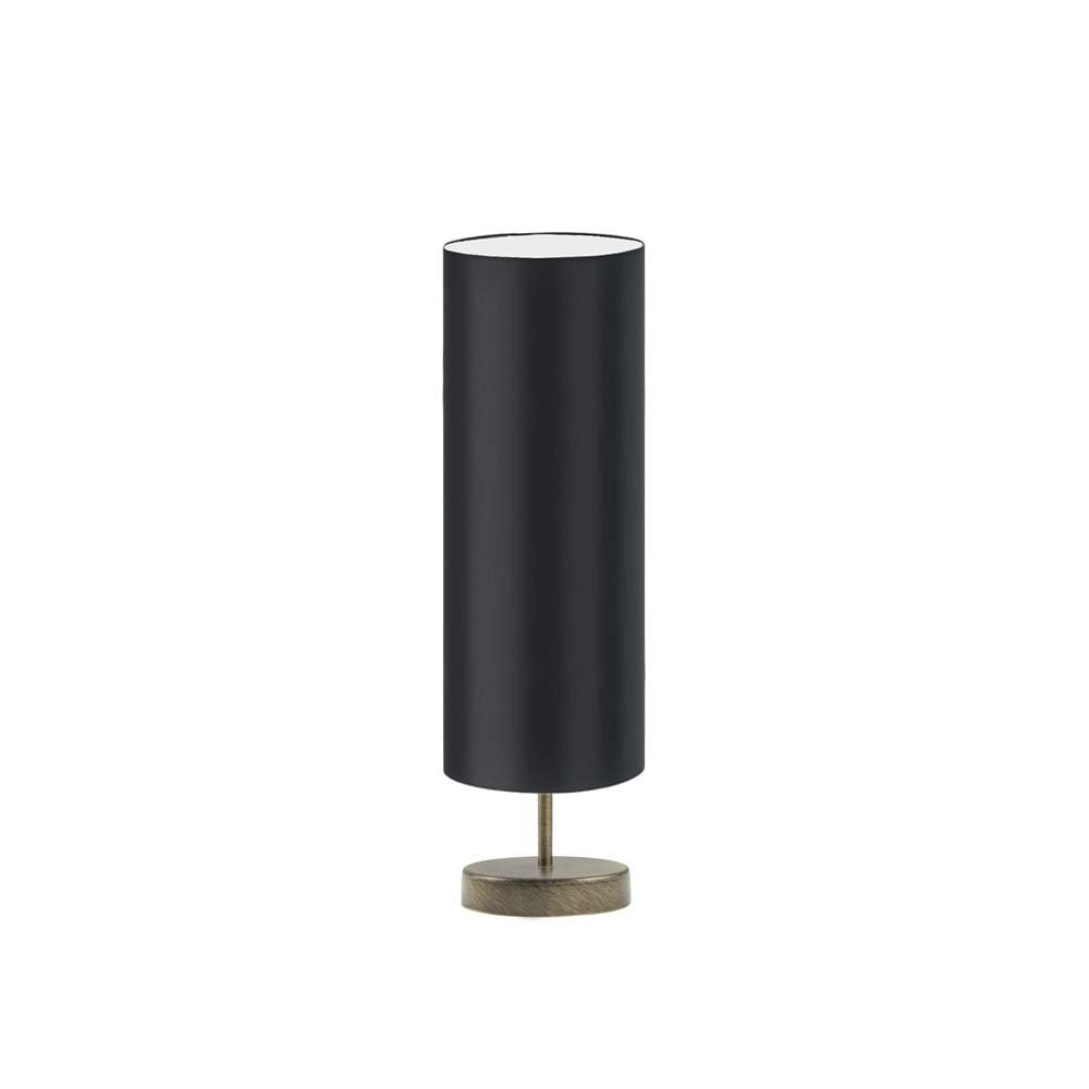 Lampka nocna LYSNE Sydney, 60 W, E27, czarna/złota, 50x15 cm