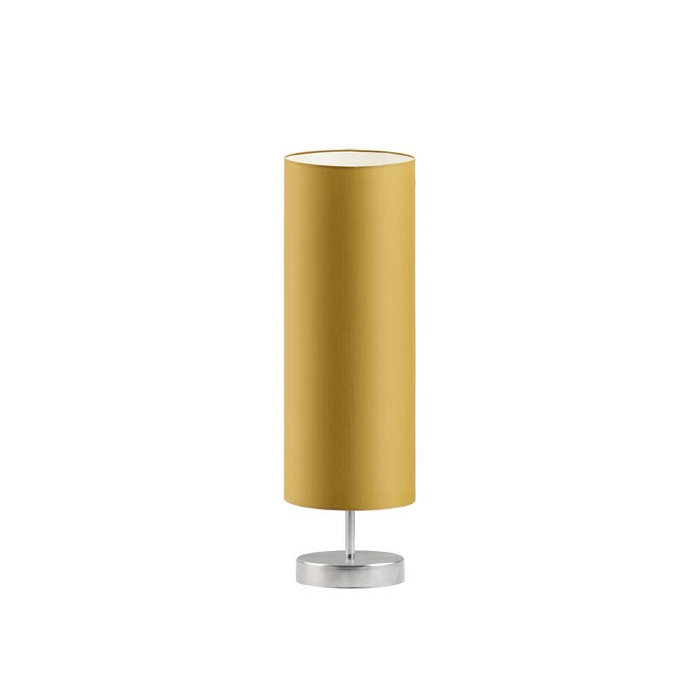 Lampka nocna LYSNE Sydney, 60 W, E27, musztardowa/stalowa, 50x15 cm