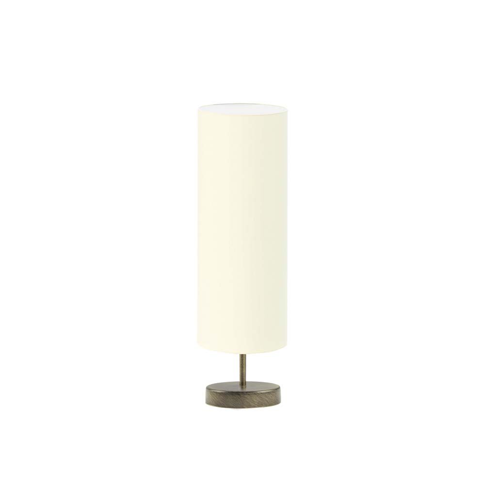 Lampka nocna LYSNE Sydney, 60 W, E27, ecru/złota, 50x15 cm