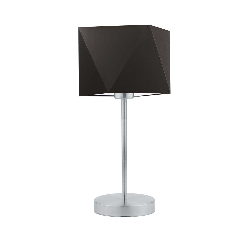 Lampka nocna LYSNE Wuhu, 60 W, E27, brązowa/srebrna, 43x23 cm