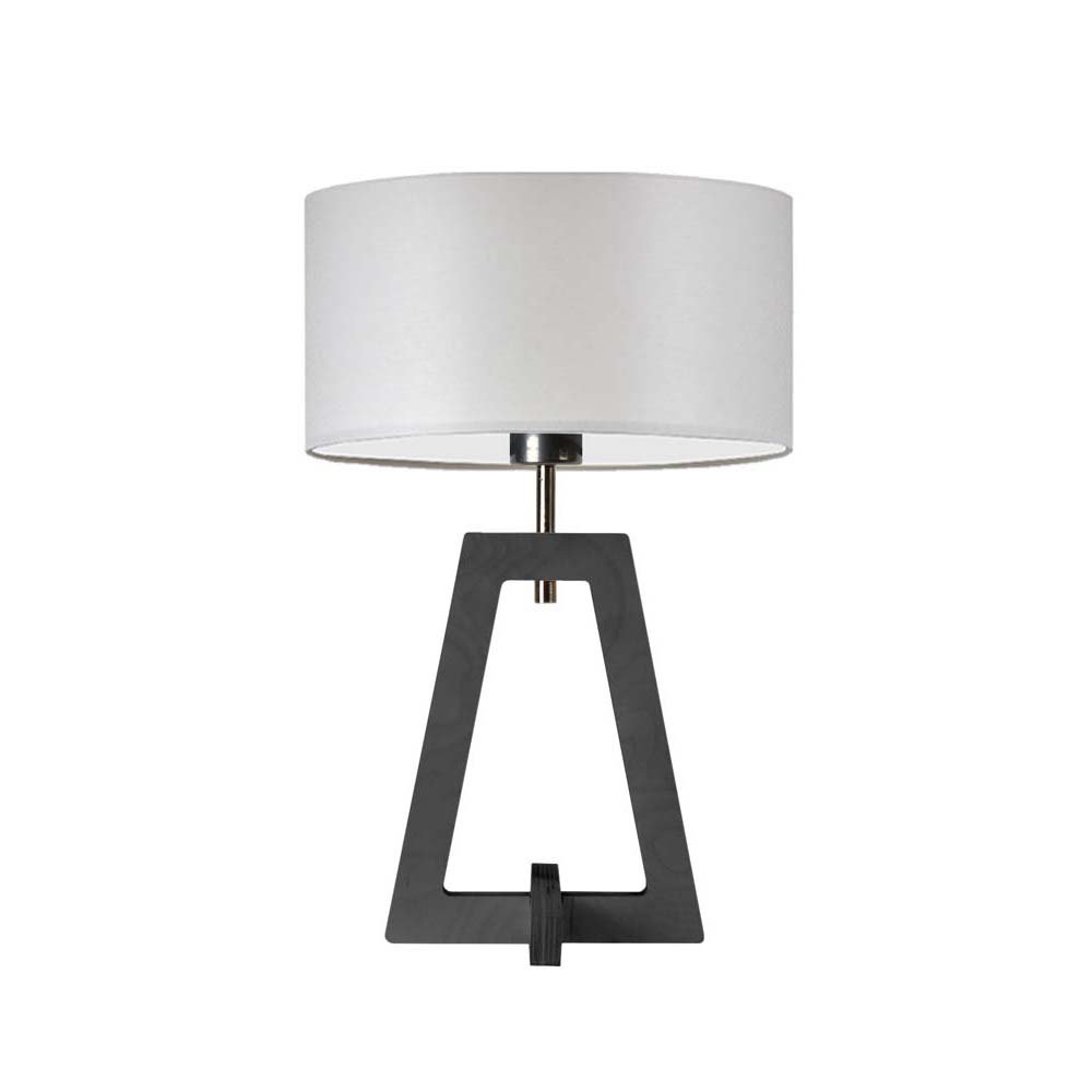 Lampka nocna LYSNE Clio, jasnoszara (gołębi), popielata, E27, 47x30 cm