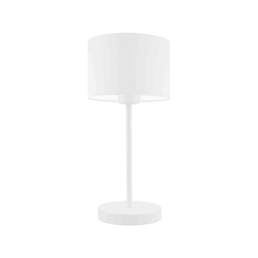 Lampka nocna LYSNE Nicea, 60 W, E27, biała, 39,5x17,5 cm