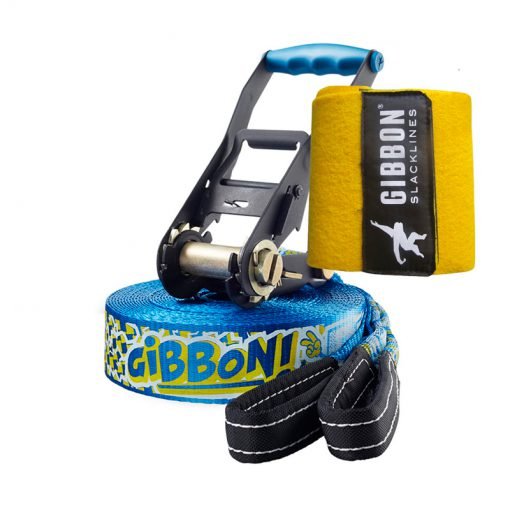 Gibbon Slackline FUNline X13 15 m/5 cm - Tree Pro Set 18884