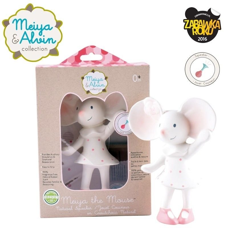 Meiya&Alvin MYSZKA MEIYA gryzak dźwiękowy z kauczuku Meiya&Alvin MA 77313