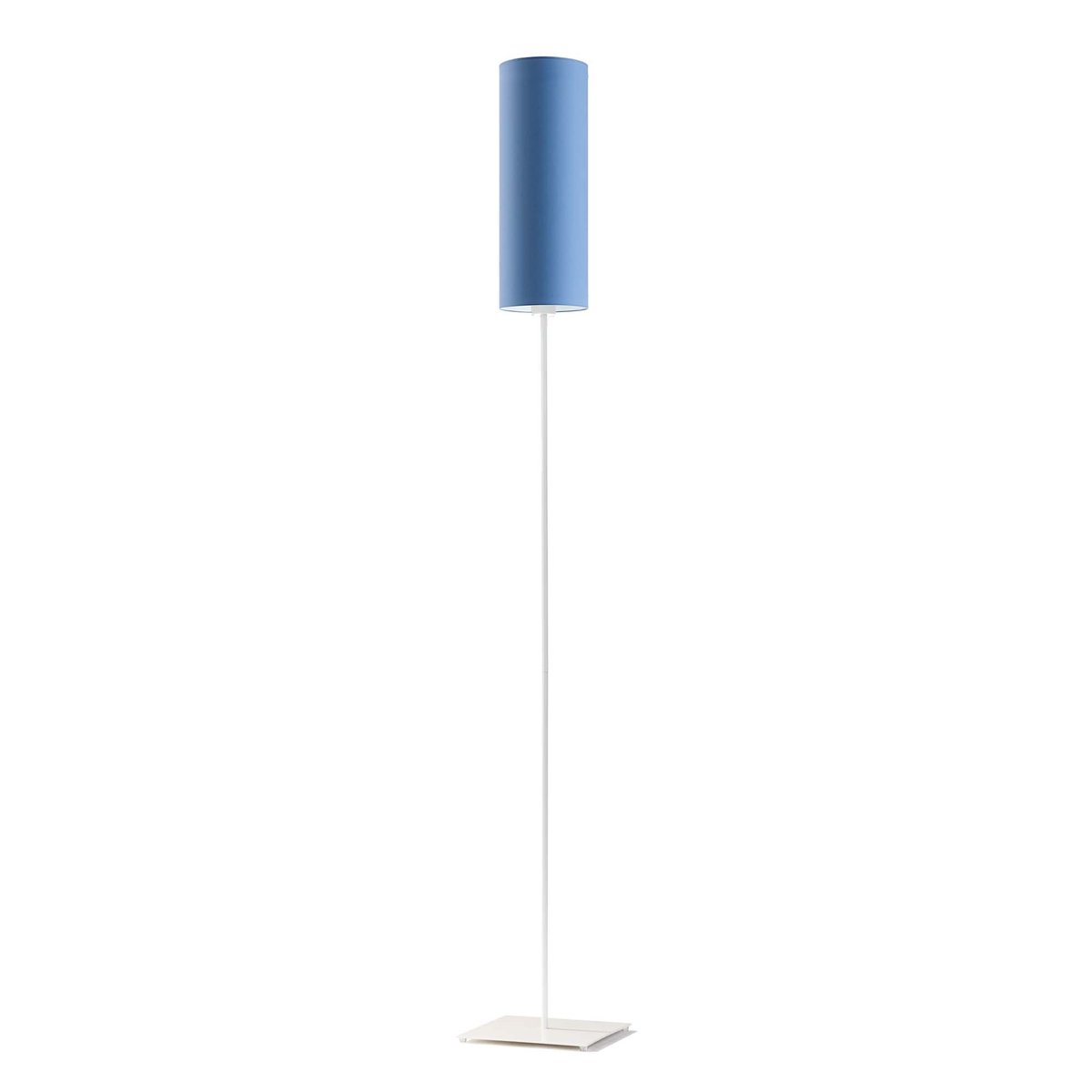 Lampa podłogowa LYSNE Florencja, 60 W, E27, niebieska/biała, 165x20 cm