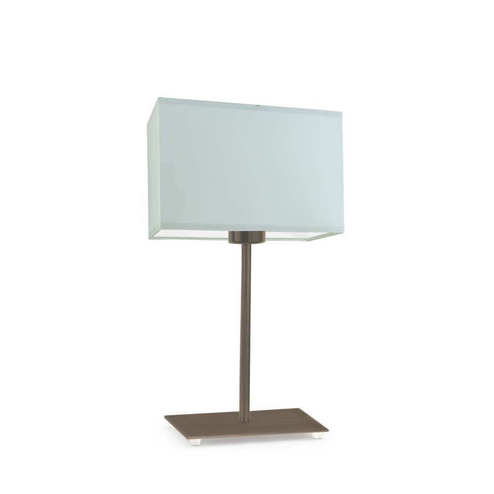 Lampka nocna LYSNE Amalfi, 60 W, E27, miętowa/złota, 40x20 cm