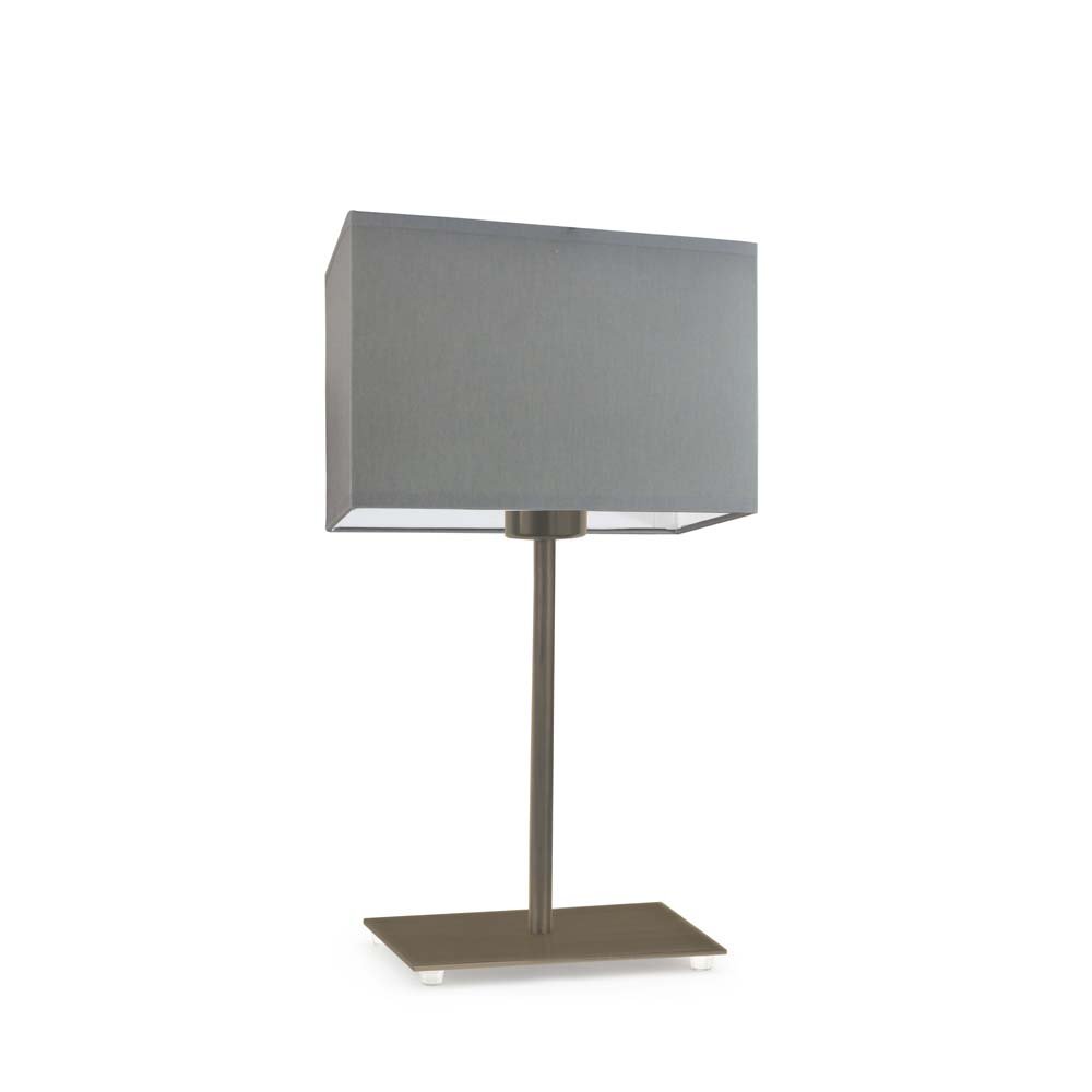 Lampka nocna LYSNE Amalfi, 60 W, E27, stalowa/złota, 40x20 cm