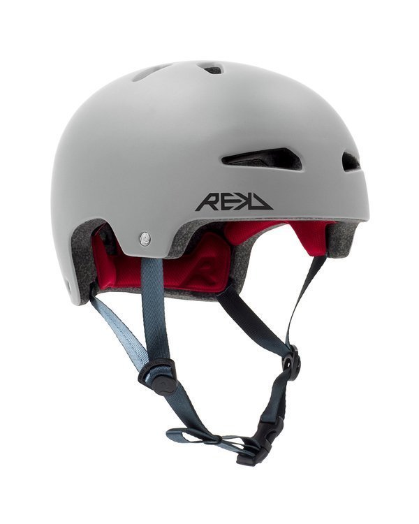 REKD, Kask, ULTRALITE IN-MOLD HELMET, szary, rozmiar S/M