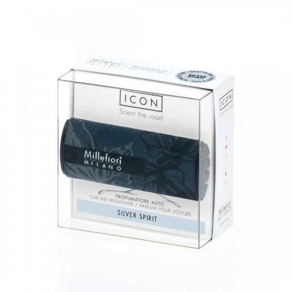 Millefiori Milano Millefiori Milano Car Icon Silver Spirit Zapachy do samochodu 50g