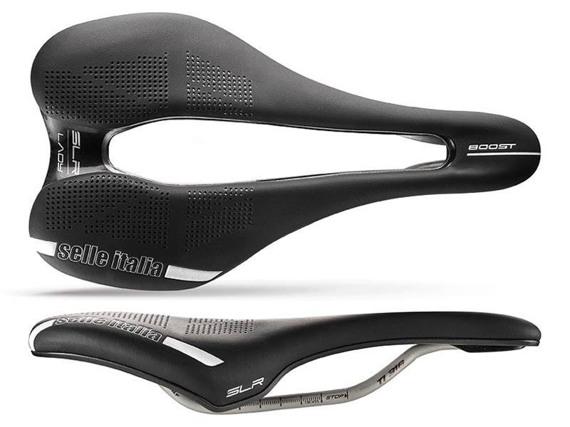 Selle italia Italia SLR Lady Boost Superflow Siodełko Kobiety, black S3 13cm 2020 Siodełka szosowe