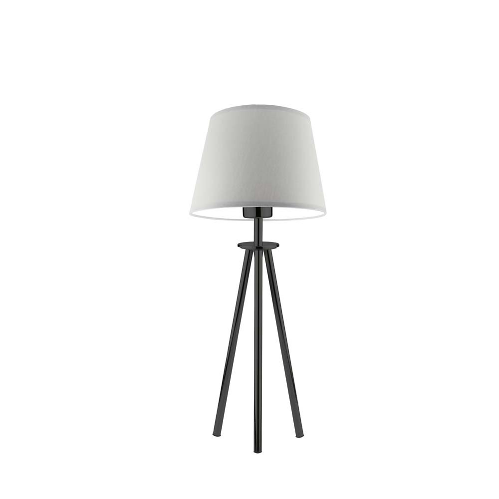 Lampka nocna LYSNE Bergen, jasnoszary, 60 W